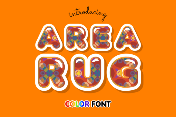 Area Rug: A Color Font That Adds Texture to Your Design Projects