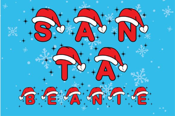 Bring Cozy Charm to Your Creations with Santa Beanie Christmas