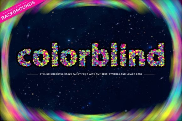 Colorblind: A Fresh Take on Colorful Typography