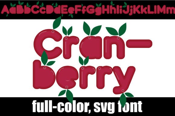 Cranberry Font: A Warm, Hand-Painted Typeface for Autumn Designs