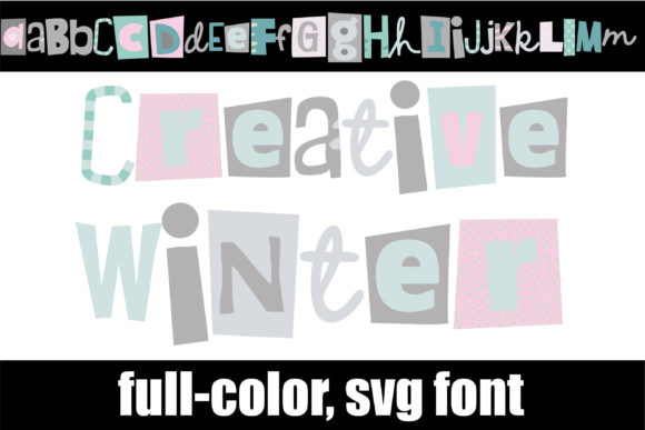 Creative Winter: A Whimsical Font for Seasonal Branding