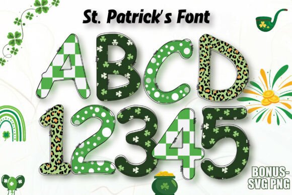 Five Festive Fonts for March Projects