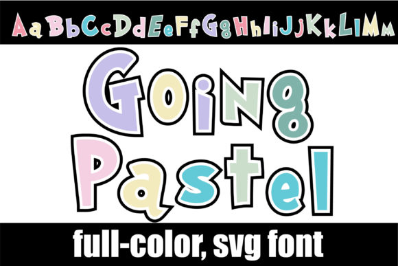 Going Pastel: How This Playful Font Brings Whimsy to Your Designs