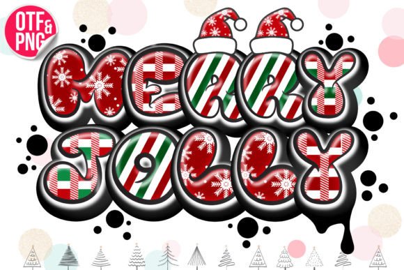 Merry Jolly: The Graffiti Font That Brings Christmas to Life