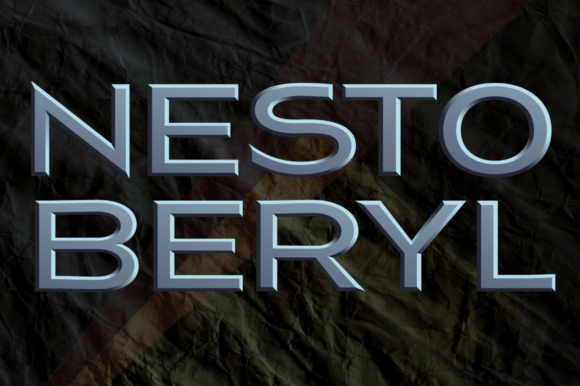 Nesto Beryl: A Cool, Adaptable Color Font for Bold Designs