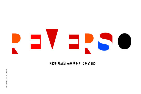 Reverso Color: Bold Typography for Dynamic Visuals