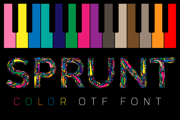 Sprunt: The Vibrant Color Font That Makes Designs Pop