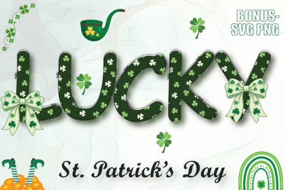 St. Patrick’s Day Lucky Shamrock Alphabet: A Designer’s Guide
