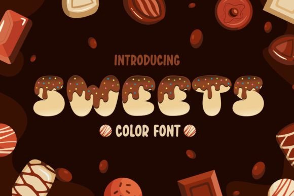 Sweets: A Color Font That Tastes Like Creative Success