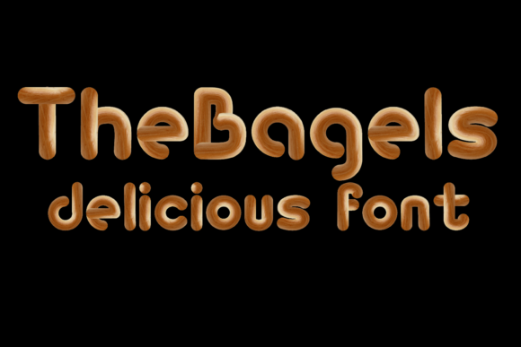 The Bagels Font: A Playful Color Typeface for Modern Design