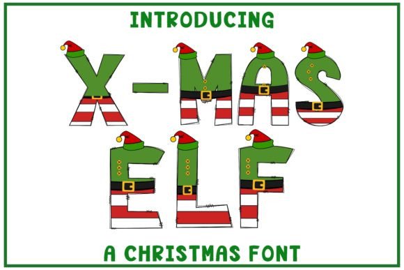 The Elf Font: Perfect for Festive Holiday Projects