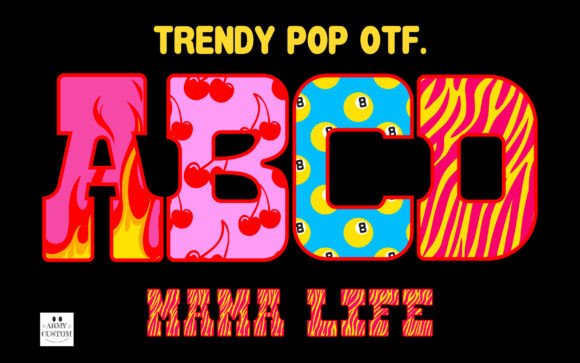 Trendy Pop: Inject 90s Nostalgia into Modern Mama Life Branding