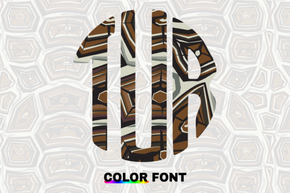 Turtle Circle: A Playful Monogram Font for Creative Projects